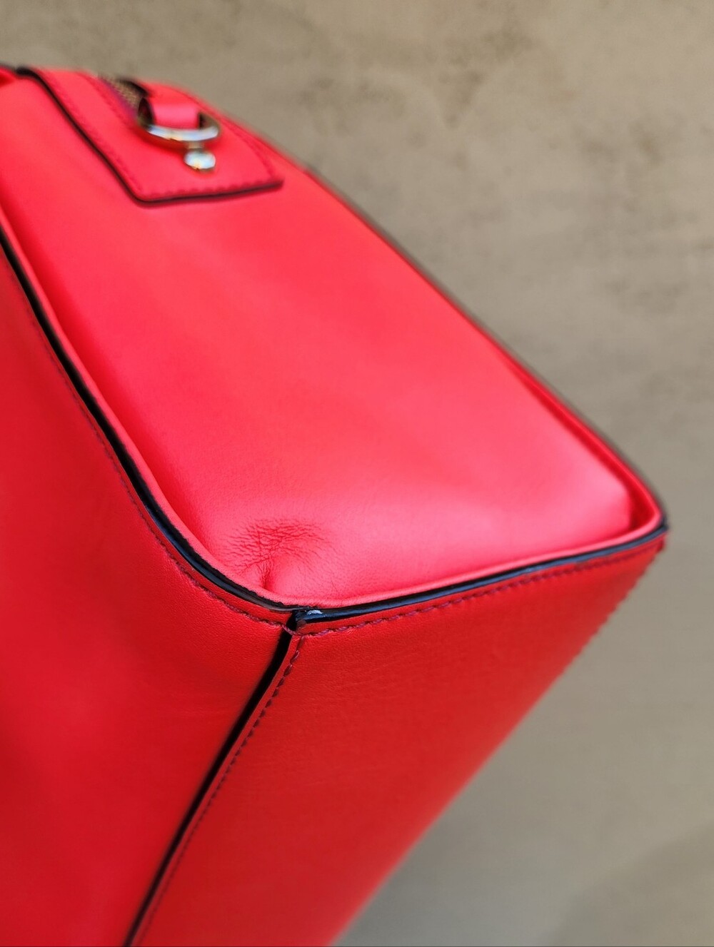 Kate Spade New York Holly Street Ashton Leather Satchel - Coral Pink - Picture 9 of 11
